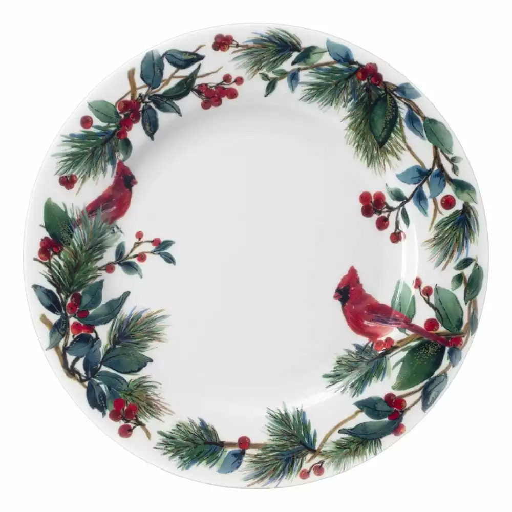 Best Sale ✔️ Mikasa® Winter Cardinal Set of 4 Dinner Plates 🥰 6 Best Sale ✔️ Mikasa® Winter Cardinal Set of 4 Dinner Plates 🥰 - Image 4